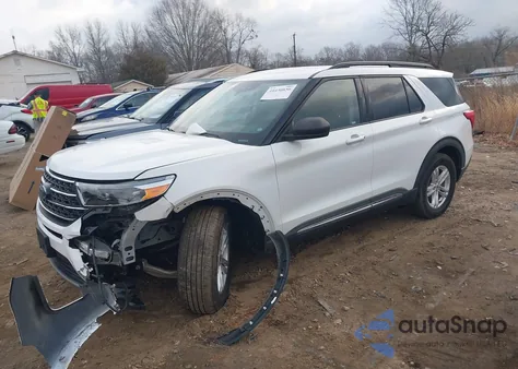 2020 Ford Explorer Xlt z USA, uszkodzony, nr VIN 1FMSK7DH2LGC42436